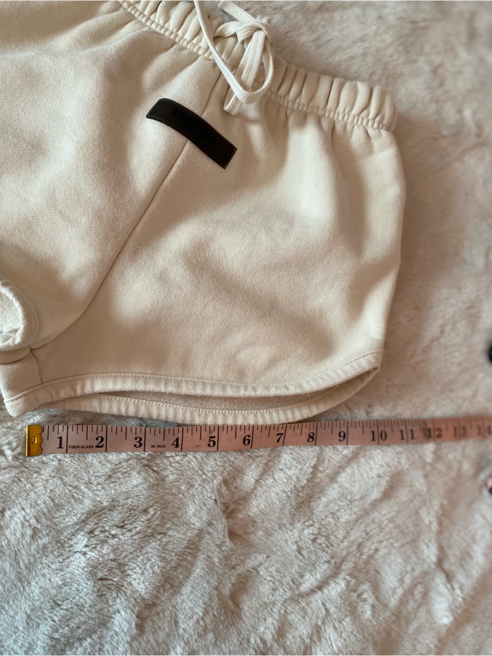 Fear of God Essential women’s mini sweat shorts - Picture 11 of 11
